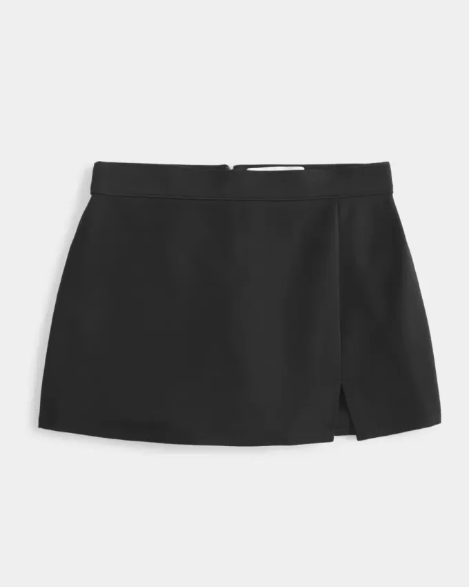 High-Rise Ponte A-Line Mini Skort