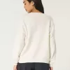 Hollister Comfy Cloud Oversized V-Neck Sweater