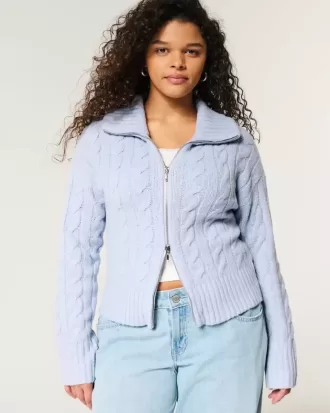 Hollister Comfy Cloud Zip-Up Sweater