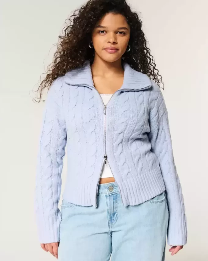 Hollister Comfy Cloud Zip-Up Sweater Hollister Comfy Cloud Zip-Up Sweater