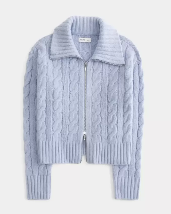 Hollister Comfy Cloud Zip-Up Sweater Hollister Comfy Cloud Zip-Up Sweater