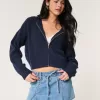 Hollister Comfy Cloud Zip-Up Sweater Hoodie Hollister Comfy Cloud Zip-Up Sweater Hoodie