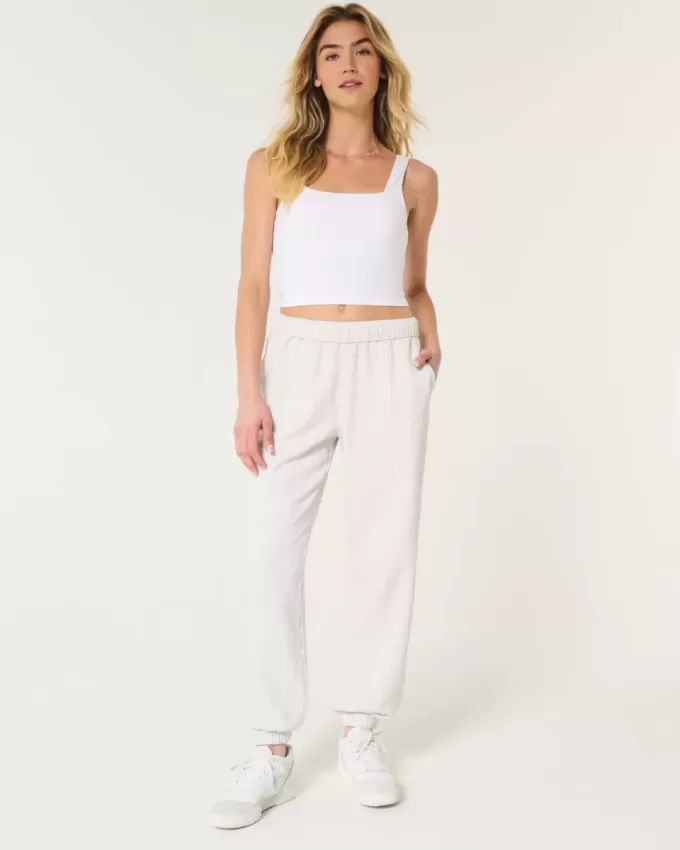 Hollister Feel Good Fleece Dad Joggers