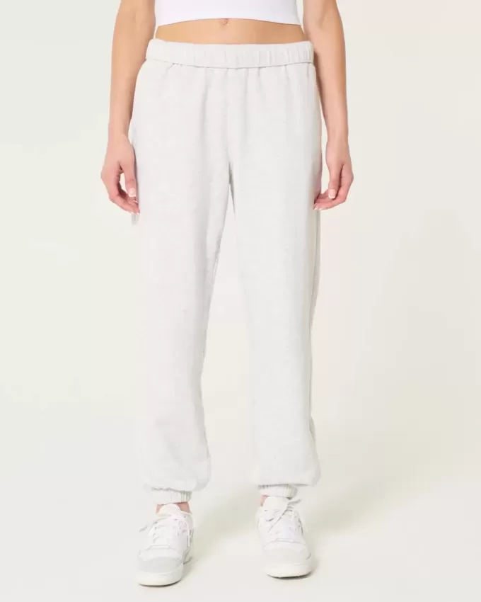 Hollister Feel Good Fleece Dad Joggers