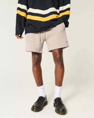 Hollister Feel Good Fleece Mid-Thigh Loose Shorts