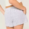 Hollister Livvy Low-Rise Linen-Blend Shorts