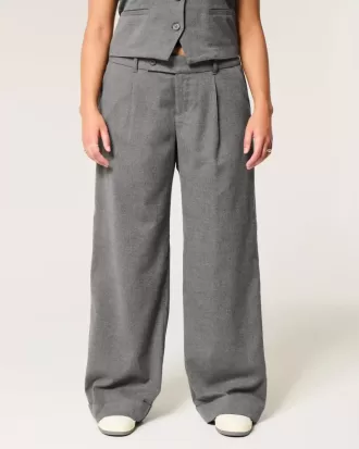 Hollister Livvy Low-Rise Wide-Leg Pants