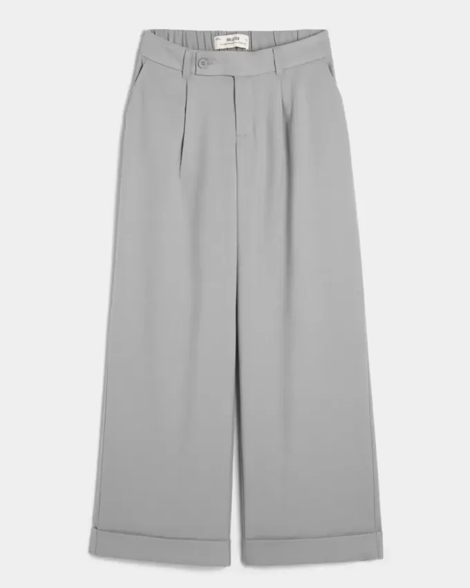 Hollister Livvy Low-Rise Wide-Leg Pants