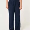 Hollister Livvy Ultra High-Rise Linen Blend Wide-Leg Pants