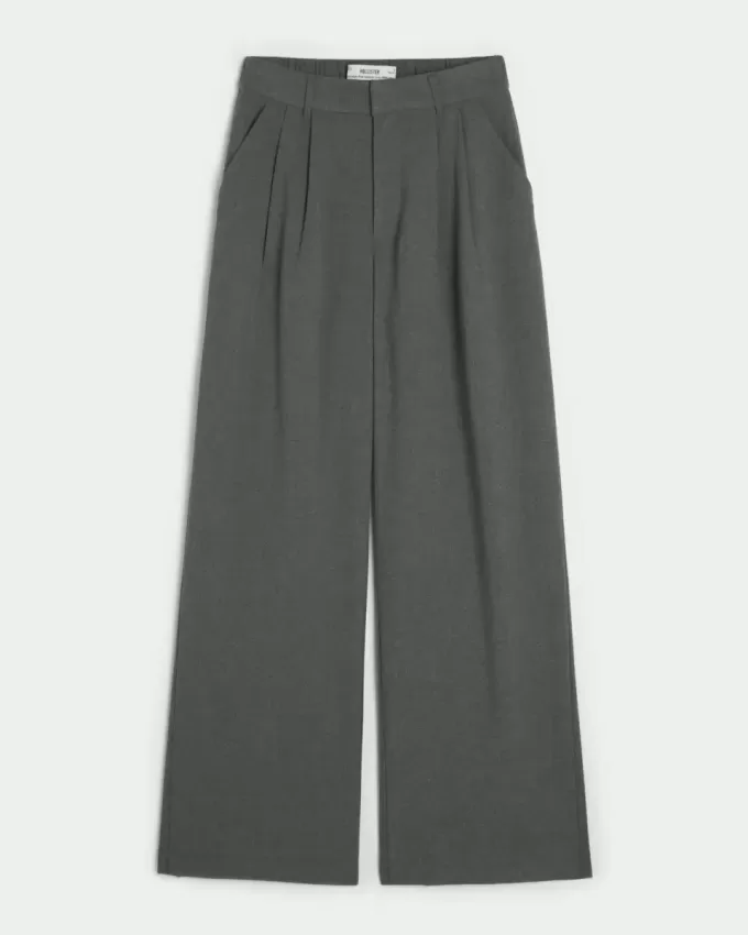 Hollister Livvy Ultra High-Rise Wide-Leg Pants