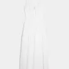 Hollister Sofia Side-Smocked Eyelet Maxi Dress
