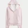 Hollister x Crocs Sherpa-Lined Zip-Up Hoodie Hollister x Crocs Sherpa-Lined Zip-Up Hoodie