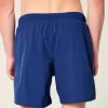 Huntington Beach Graphic Mid-Thigh Volley Swim Trunks