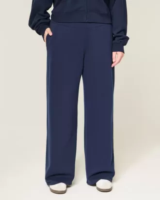 LA Graphic Wide-Leg Sweatpants