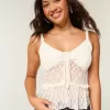 Lace Ruffle Top