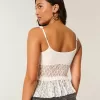 Lace Ruffle Top