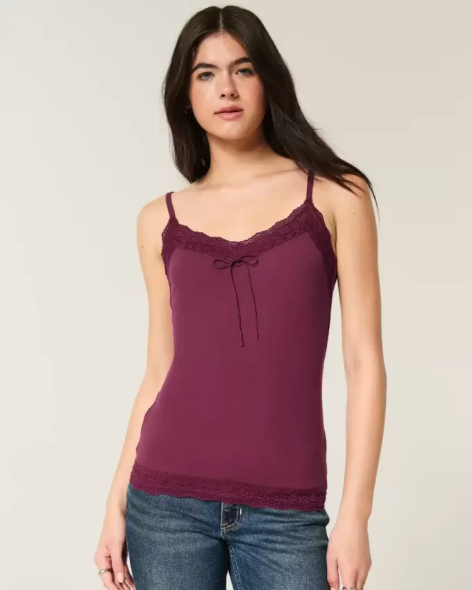 Lace Trim Cami Lace Trim Cami