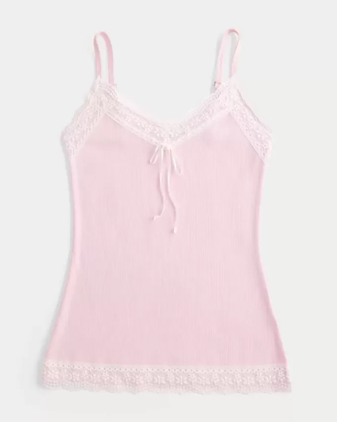 Lace Trim Cami Lace Trim Cami