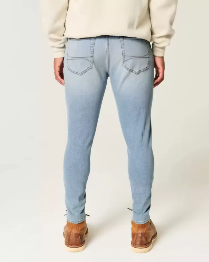 Light Wash Athletic Skinny Jeans Light Wash Athletic Skinny Jeans