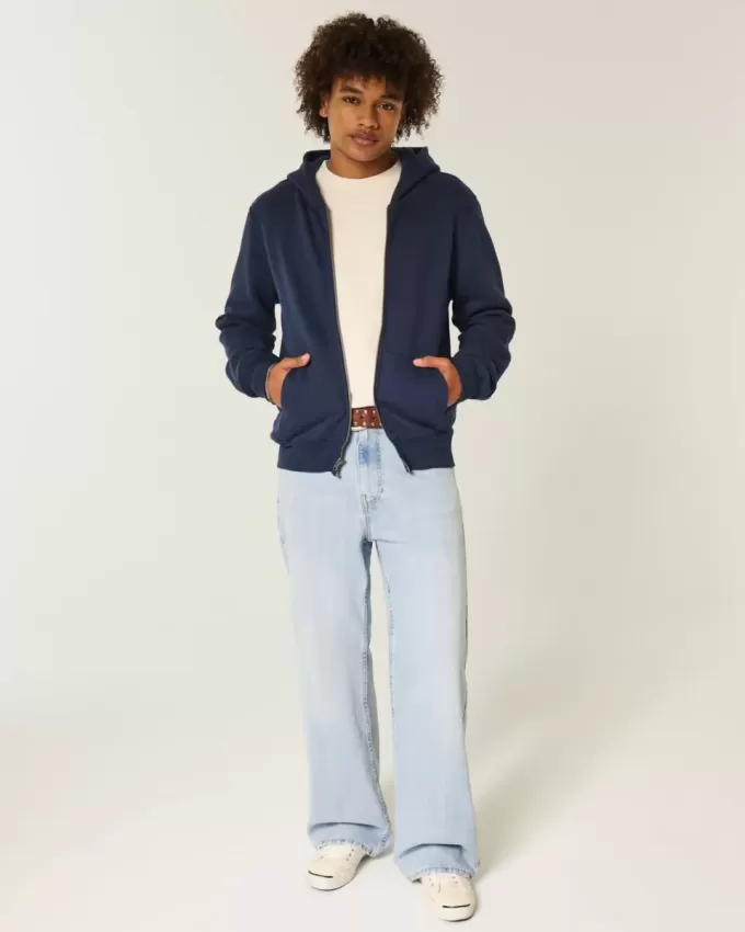 Light Wash Baggy Bootcut Jeans Light Wash Baggy Bootcut Jeans
