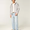 Light Wash Baggy Jeans