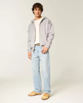 Light Wash Baggy Jeans