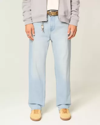 Light Wash Baggy Jeans