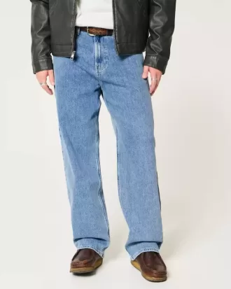 Light Wash Baggy Jeans