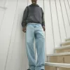 Light Wash Baggy Jeans