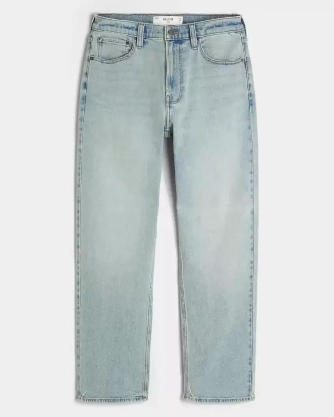 Light Wash Downforce Racing Graphic Loose Jeans