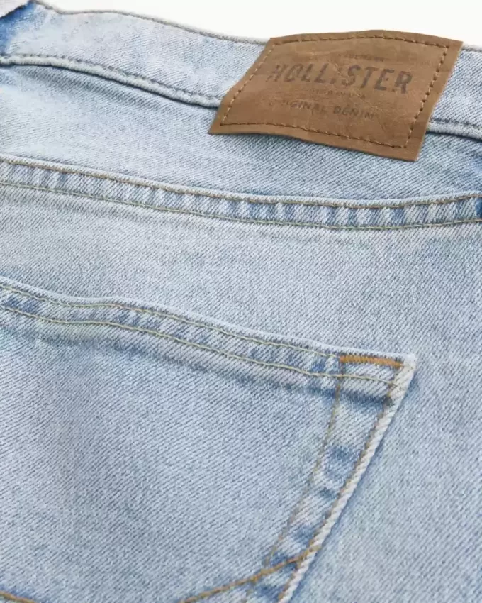 Light Wash Loose Jeans