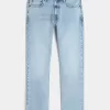 Light Wash Slim Straight Jeans Light Wash Slim Straight Jeans