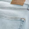 Light Wash Slim Straight Jeans