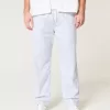 Linen-Blend Loose Pull-On Pants Linen-Blend Loose Pull-On Pants