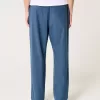 Linen-Blend Loose Pull-On Pants Linen-Blend Loose Pull-On Pants