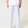 Linen-Blend Loose Pull-On Pants Linen-Blend Loose Pull-On Pants