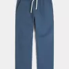 Linen-Blend Loose Pull-On Pants Linen-Blend Loose Pull-On Pants