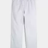 Linen-Blend Loose Pull-On Pants Linen-Blend Loose Pull-On Pants