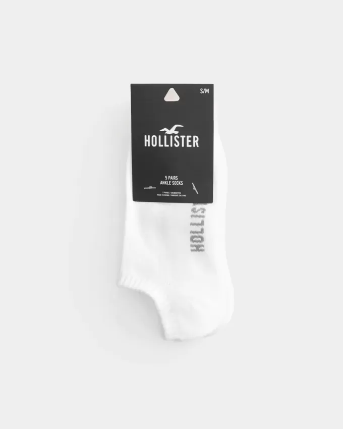 Logo Ankle Socks 5-Pack
