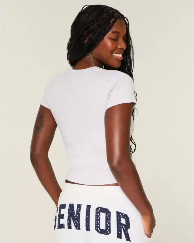 Logo Graphic Baby Tee Logo Graphic Baby Tee