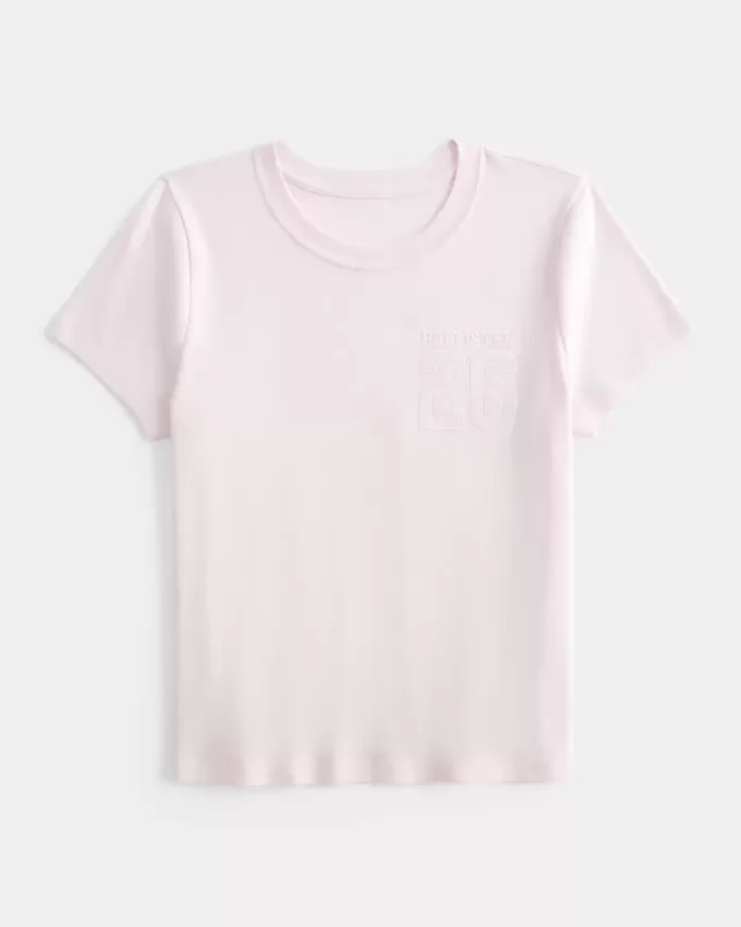 Logo Graphic Baby Tee Logo Graphic Baby Tee