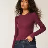 Long-Sleeve Crew Top