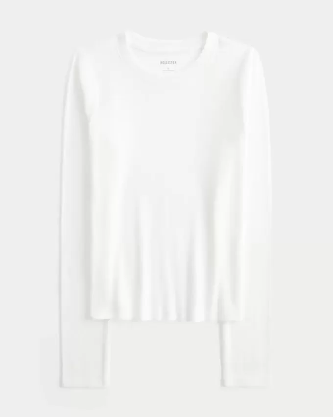 Long-Sleeve Crew Top
