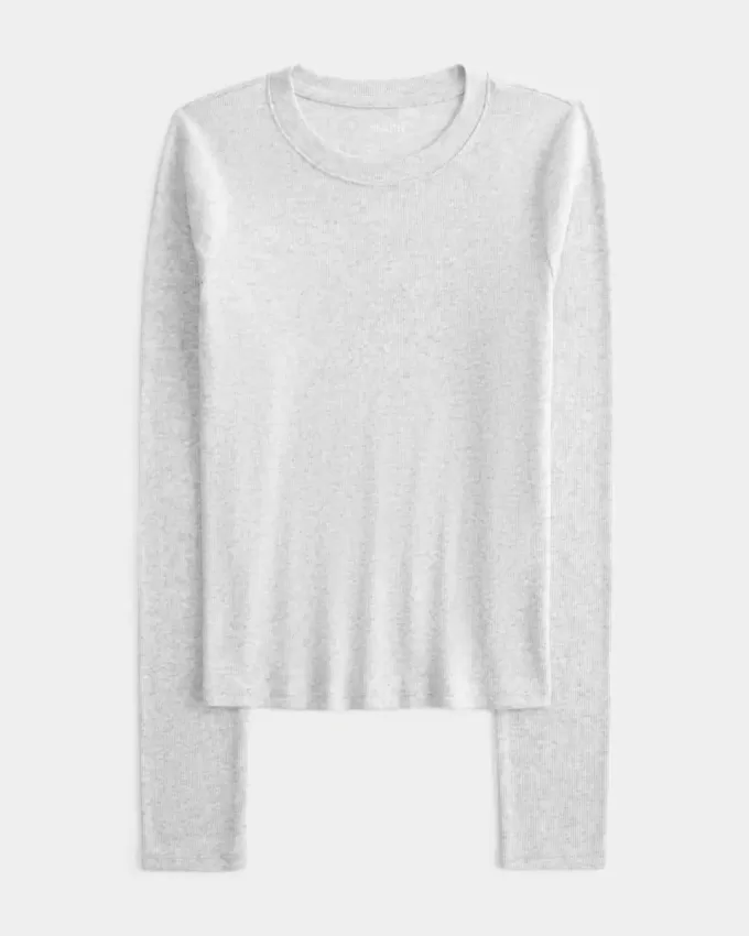 Long-Sleeve Crew Top