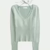 Long-Sleeve Halter Tie Sweater Long-Sleeve Halter Tie Sweater