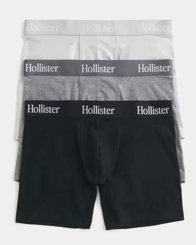 Longer-Length Boxer Briefs 3-Pack