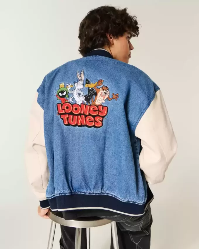 Looney Tunes Graphic Denim Jacket