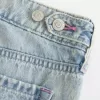 Low-Rise Adjustable Waist Light Wash Baggy Jeans