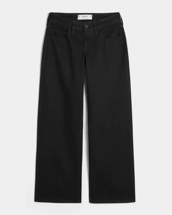 Low-Rise Black Baggy Jeans Low-Rise Black Baggy Jeans