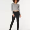 Low-Rise Black Super Skinny Jeans